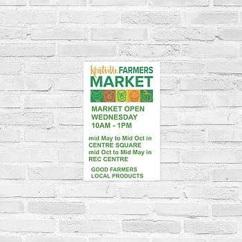 Poster for Kentville Farmers Market