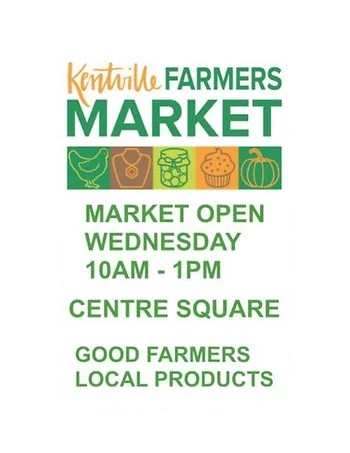 Poster for Kentville Farmers Market