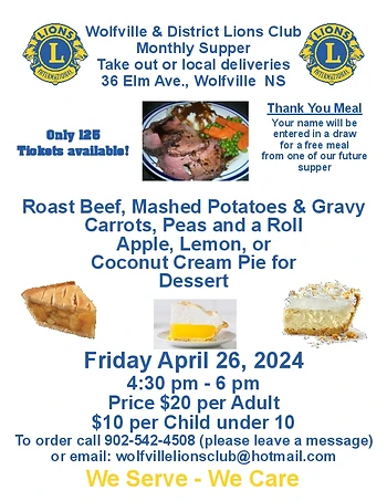 Poster for Roast Beef Take Out Supper