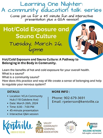 Poster for Health Benefits Hot/Cold Exposure & Sauna