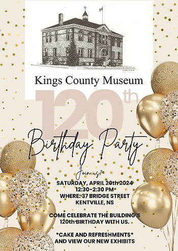 Poster for 120th Building Birthday Party