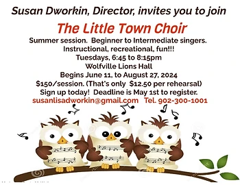 Poster for The Little Town Choir