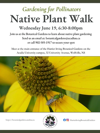 Poster for Gardening for Pollinators