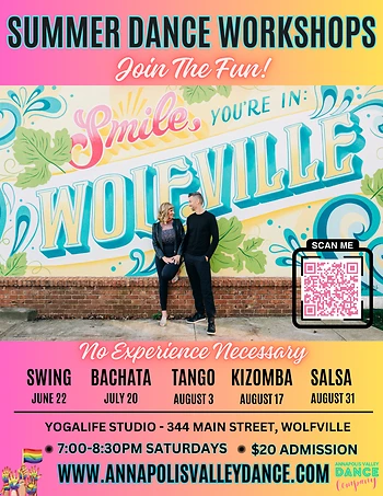 Poster for Kizomba Dance Workshops