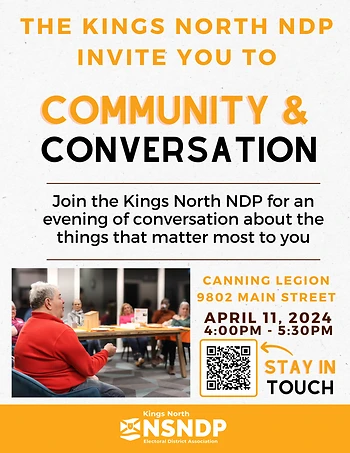Poster for Community & Conversation