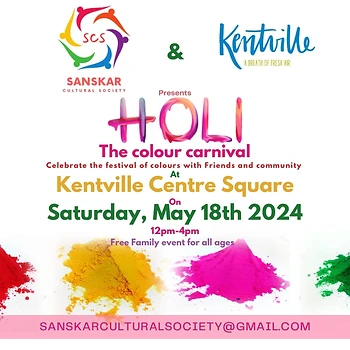 Poster for HOLI The Color Carnival