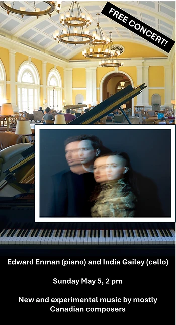 Poster for Sunday Music in the Garden Room
