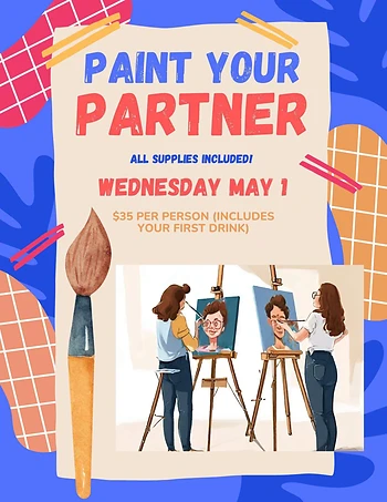 Poster for Paint Your Partner Paint Night