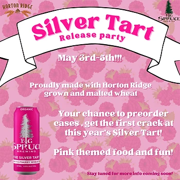Poster for Silver Tart Release Party