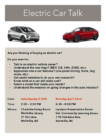 Poster for Electric Car Talk