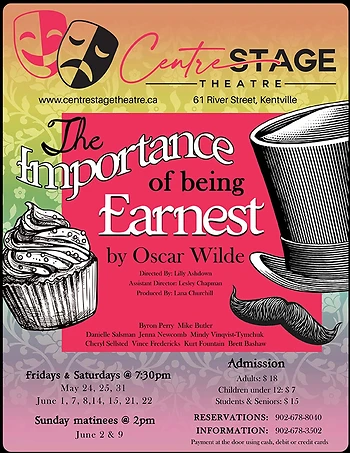 Poster for The Importance of Being Earnest
