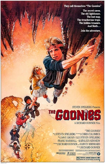 Poster for The Goonies, Retro Movie