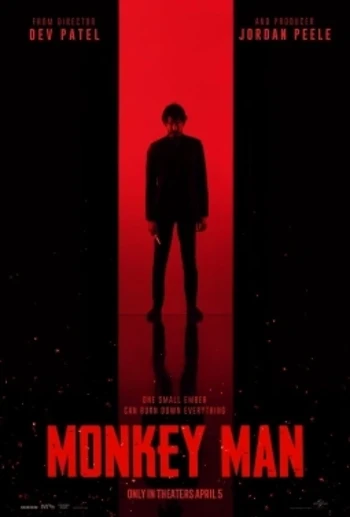 Poster for Monkey Man and Boy Kills World