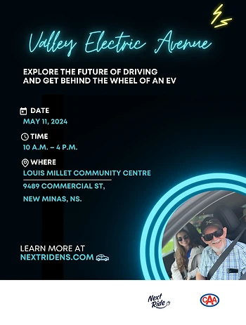 Poster for Electric Avenue EV Test Drives