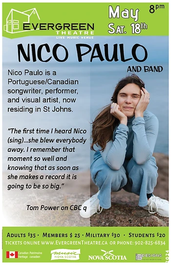 Poster for Nico Paulo and Band