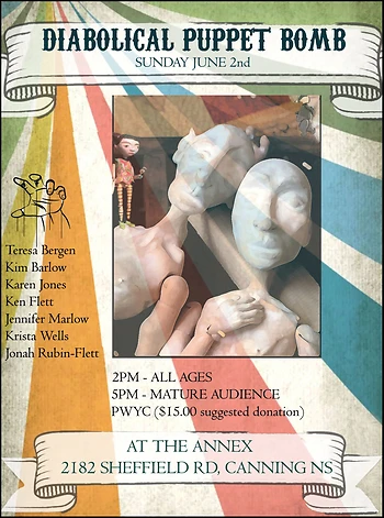 Poster for The Diabolical Puppet Bomb