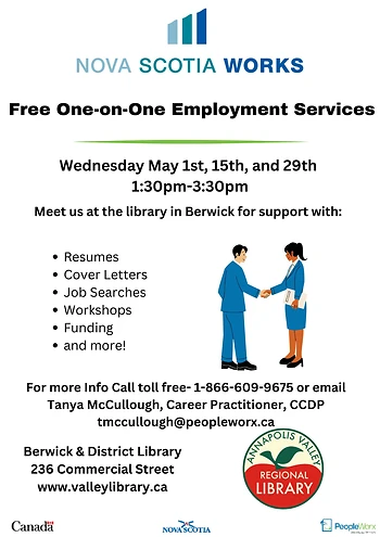 Poster for One-on-One Employment Services