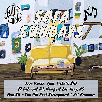 Poster for Sofa Sundays: The Old Stringband & Art Bouman