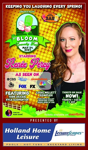 Poster for The BLOOM Comedy Festival