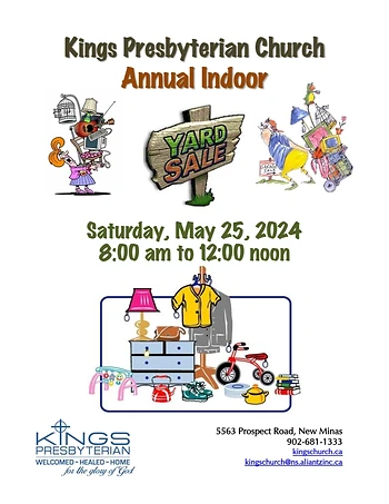 Poster for Indoor Yard Sale