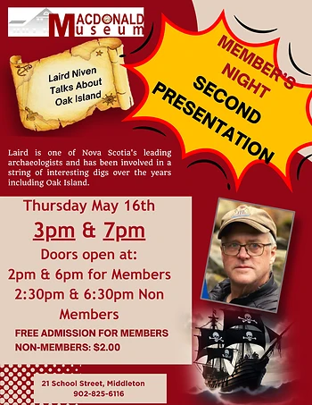 Poster for Oak Island Presentation