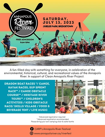 Poster for Annapolis River Festival