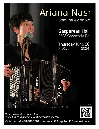 Poster for Ariana Nasr