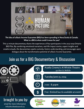 Poster for BIG Documentary & Discussion