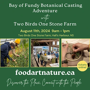 Poster for Bay of Fundy Botanical Casting Adventure