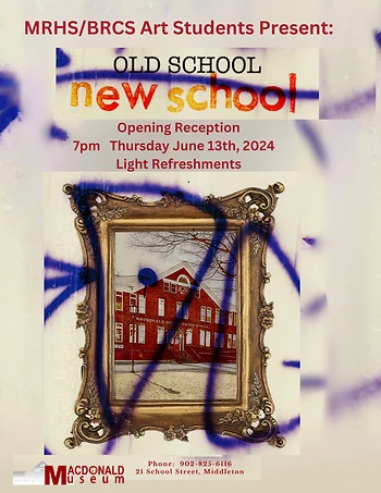 Poster for Art Exhibit Opening Reception