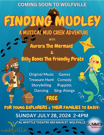 Poster for Finding Mudley Musical