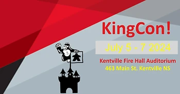 Poster for KingCon!