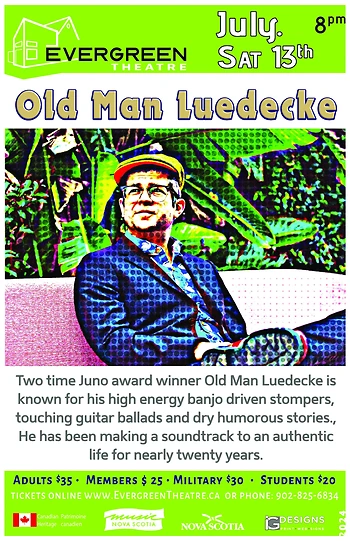 Poster for Old Man Luedecke