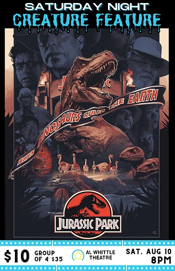 Poster for Jurassic Park