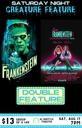 Poster for Frankenstein Double Feature