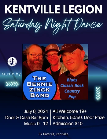 Poster for Dance: The Bernie Zinck Band