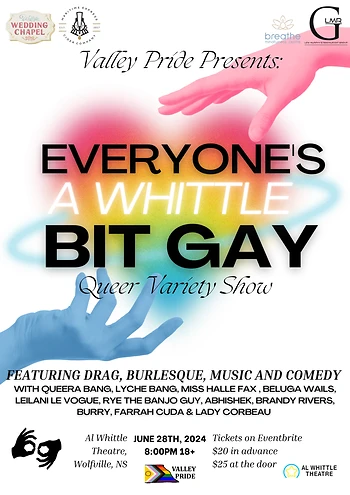 Poster for Everyone's a whittle bit gay