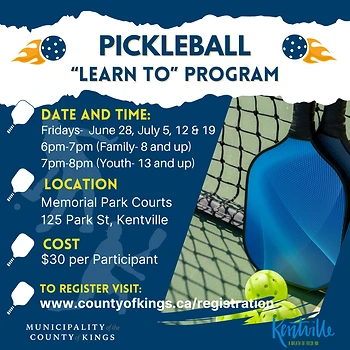 Poster for Family Pickleball
