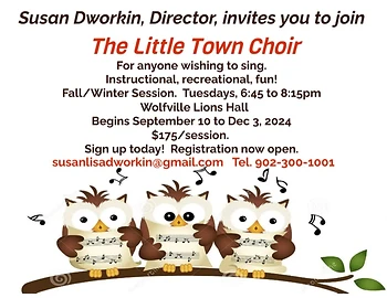 Poster for The Little Town Choir