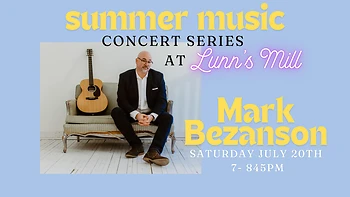Poster for Patio Concert with Mark Bezanson
