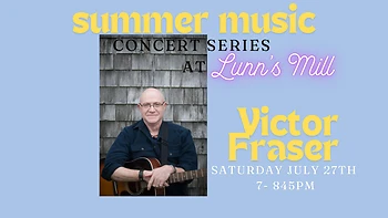 Poster for Patio Concert with Victor Fraser