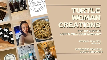 Poster for Turtle Woman Creations Health & Beauty Pop Up Shop