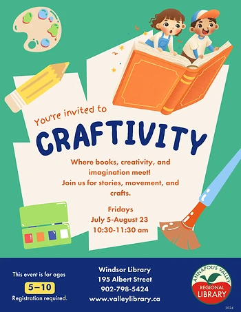Poster for Craftivity