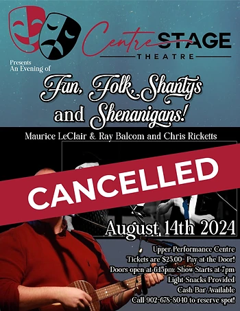 Poster for Shantys and Shenananigans