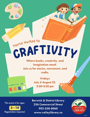 Poster for Craftivity