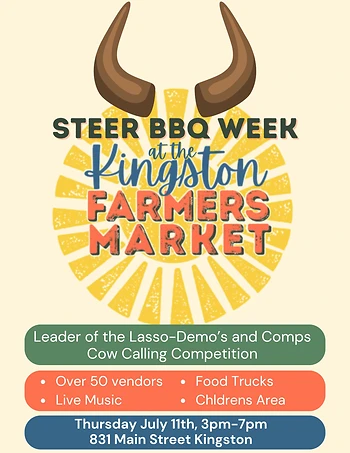 Poster for Kingston Farmers Market