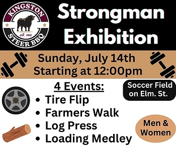 Poster for Strongman Exhibition