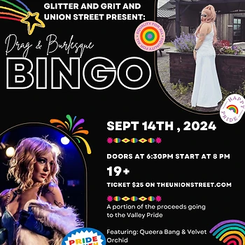 Poster for Drag & Burlesque Bingo