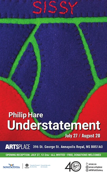 Poster for Closing Day / Understatement, Philip Hare