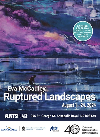 Poster for Closing Day / Ruptured Landscapes, Eva McCauley